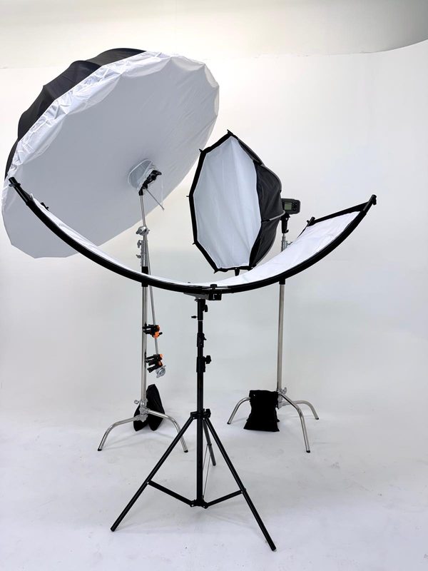Studio lighting setup